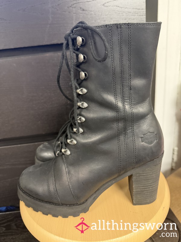 Heavy Harley Davidson Boots