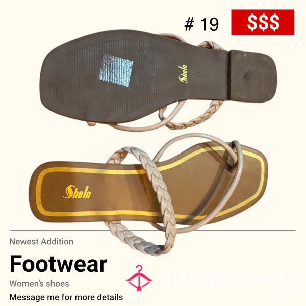 Heavy Weighted Flip Flops 🩴