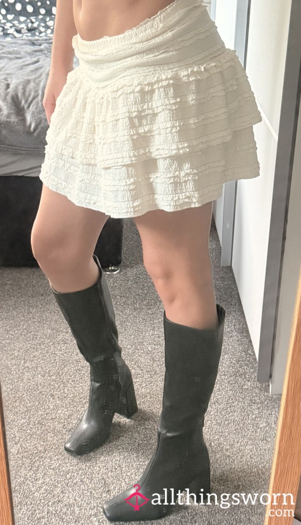 Heeled Leather Boots