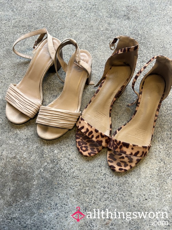 Heeled Sandles - Well Worn