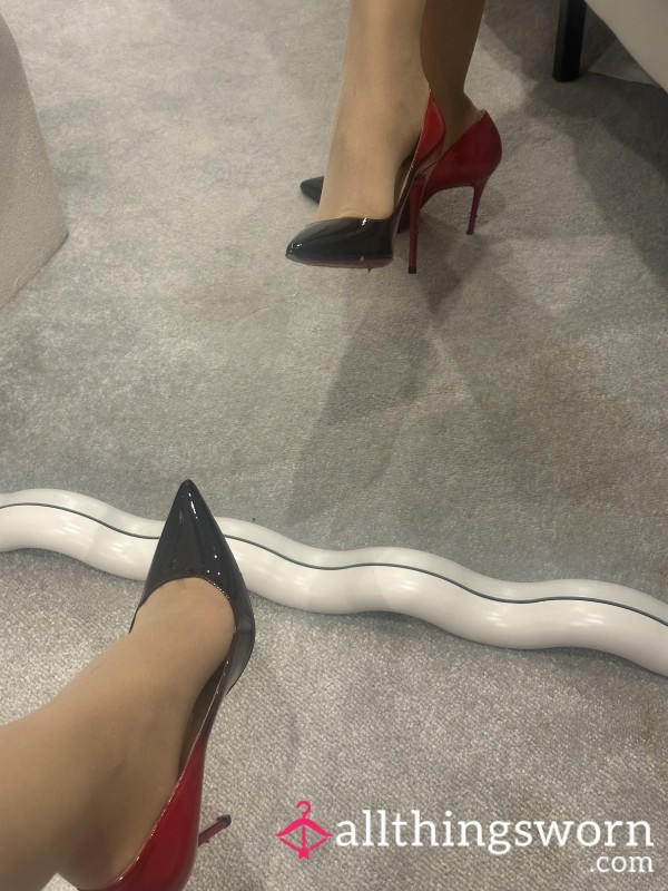 Heels & Nylon Skin Tights, The Perfect Combination 😉