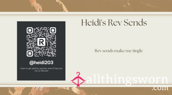 Heidi's Silent Rev Sends ✨️