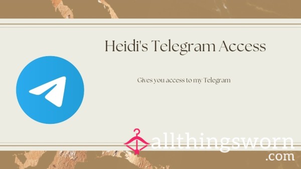 Heidi's Tele Access ✨️