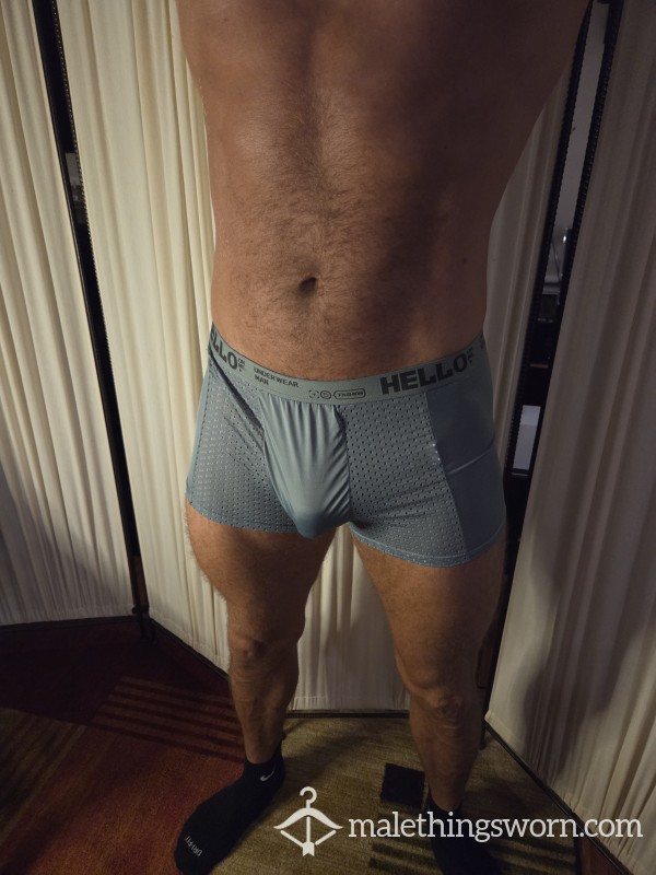 HELLO Boxer/Briefs Grey/blue