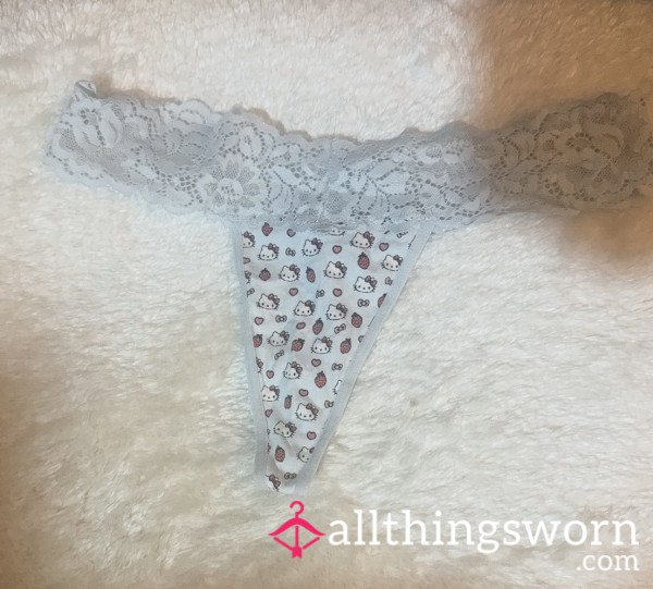 Hello Kitty Cotton Thongs