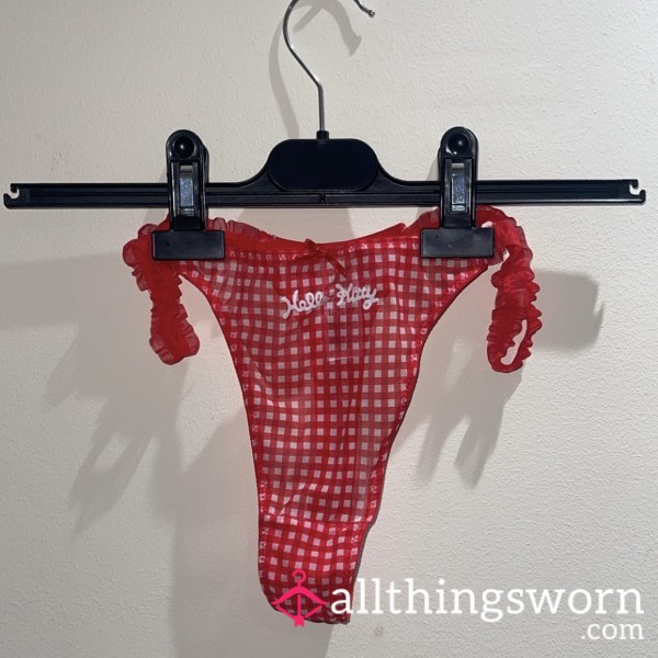Hello Kitty | Cute Red Skimpy Thong