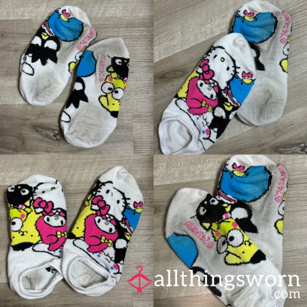 Hello Kitty & Friends White Socks