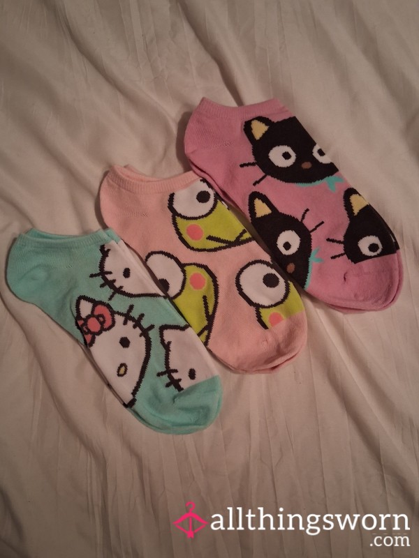 Hello Kitty No Show Socks