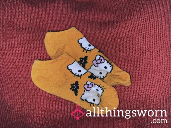 Hello Kitty Orange Socks