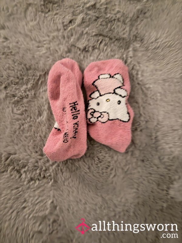 Hello Kitty Pink Socks