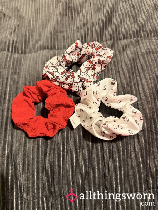 Hello Kitty Scrunchies Stuffed