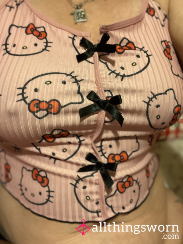 Hello Kitty S**y Boob Top
