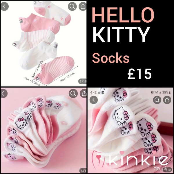 HELLO KITTY Socks 😍