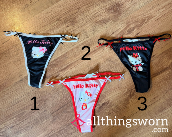 Hello Kitty Thongs