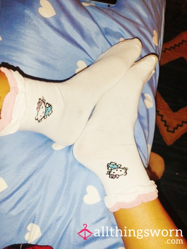 Hello Kitty White Socks🎀