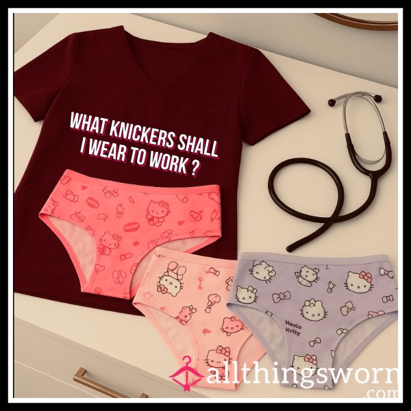Hello Kitty Work Panties