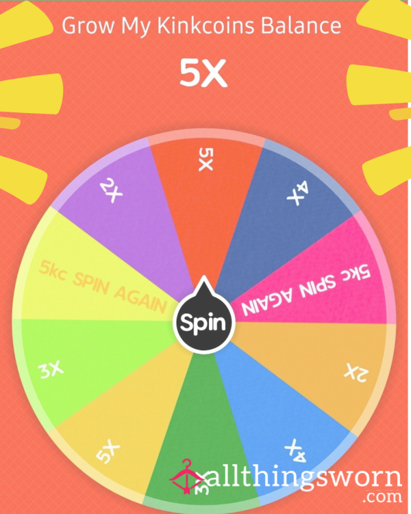 🪙 Help Grow My Kinkcoins Bank: Spin To Multiply My Current Balance