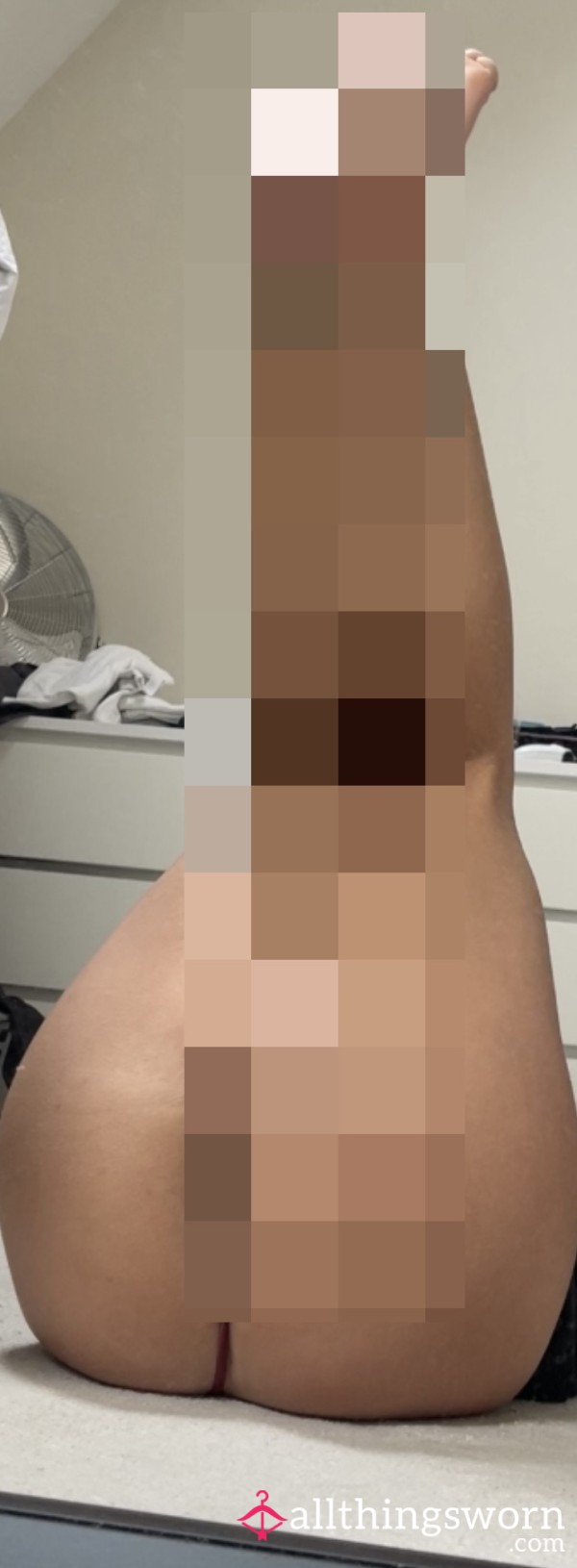 Here’s The Bottom Of My Feet And A Little Cheeky View In The Mirror