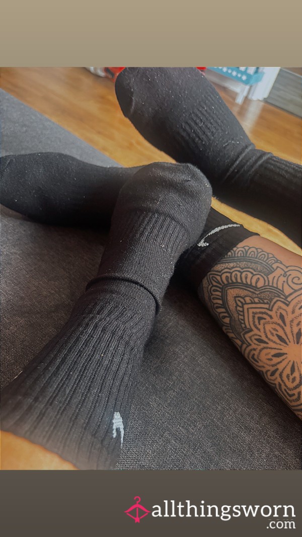 Hers And Her Worn Socks