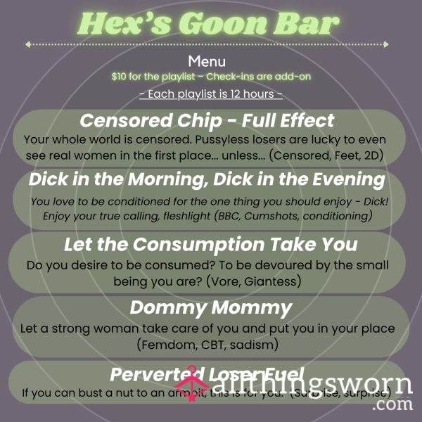 Hex's Goon Bar