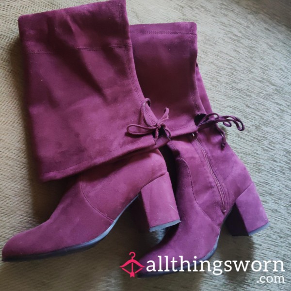 High Boots Worn For A S**y Look