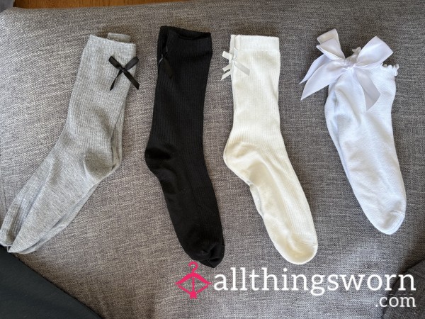 High Bow Socks