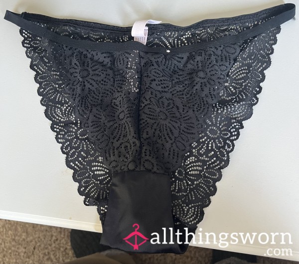 High Cut Lace Panties