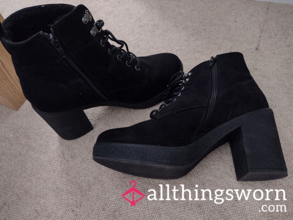 High Heel Ankle Boots