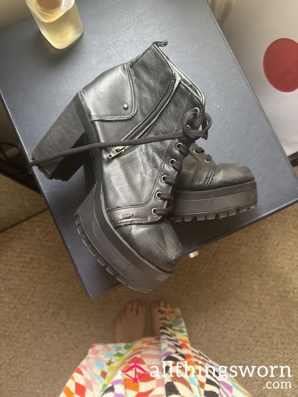 High Heeled Booties