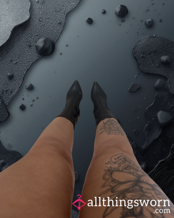 LEATHER HIGH HEELED BOOTS (6+ Years Wear)