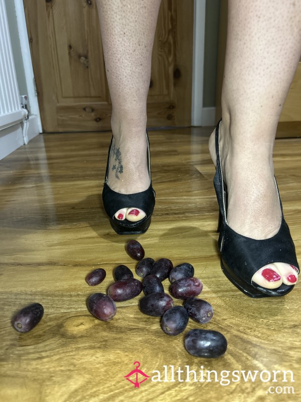 High Heels Black Grape Crush 🍇👠