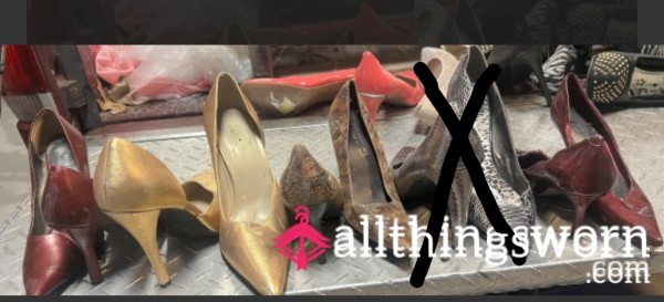 High Heels Shoes, Pick Your Pair Comes With Seven Day