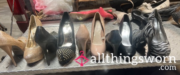 High Heels Shoes, Pick Your Pair Comes With Seven
