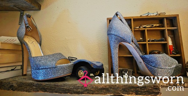 High Heels That Have Been Worn. Size 10