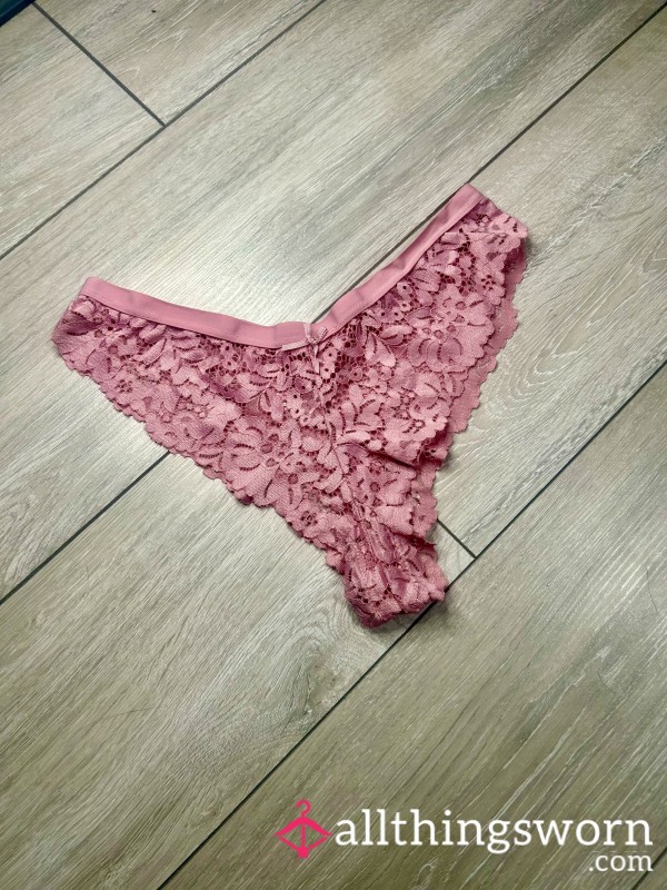 High Leg, Blush Pink Panties 💖