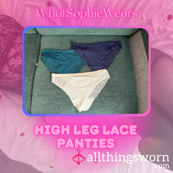 High Leg Lace Panties