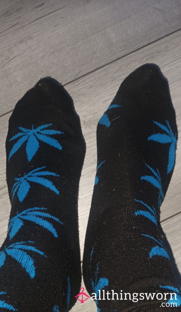 High-On-My-Stench Gym Weed Socks 🧦🍃💦