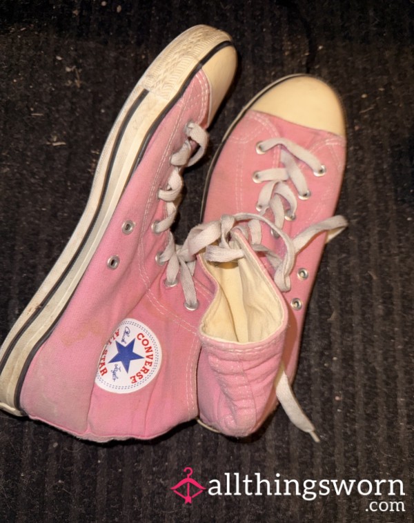 High Top Pink Converse