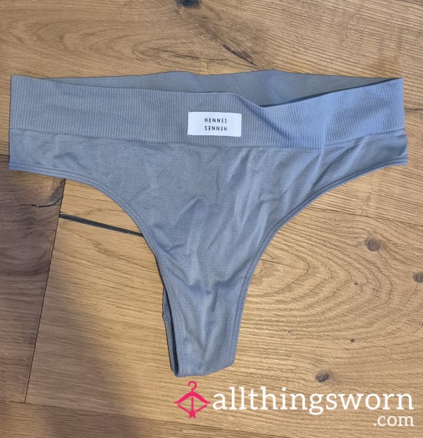 High Waist Cutton Thong - 24 Hours Worn🤍