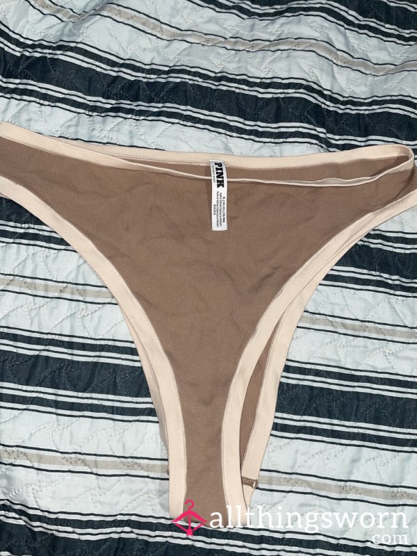 High Waist Nude PINK Panties