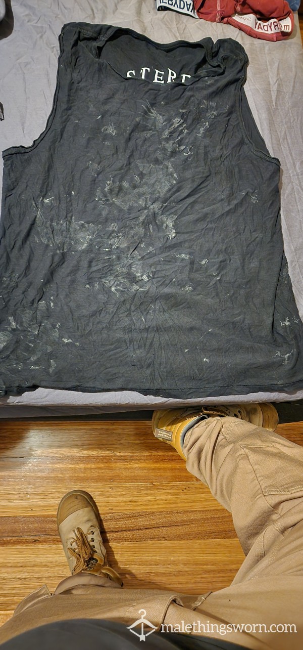 Highly Worn Sleep Tank Top/ C*m Rag