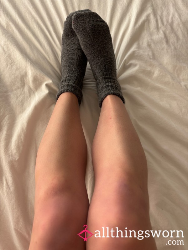 Hiking Socks, Well Worn, Sweaty