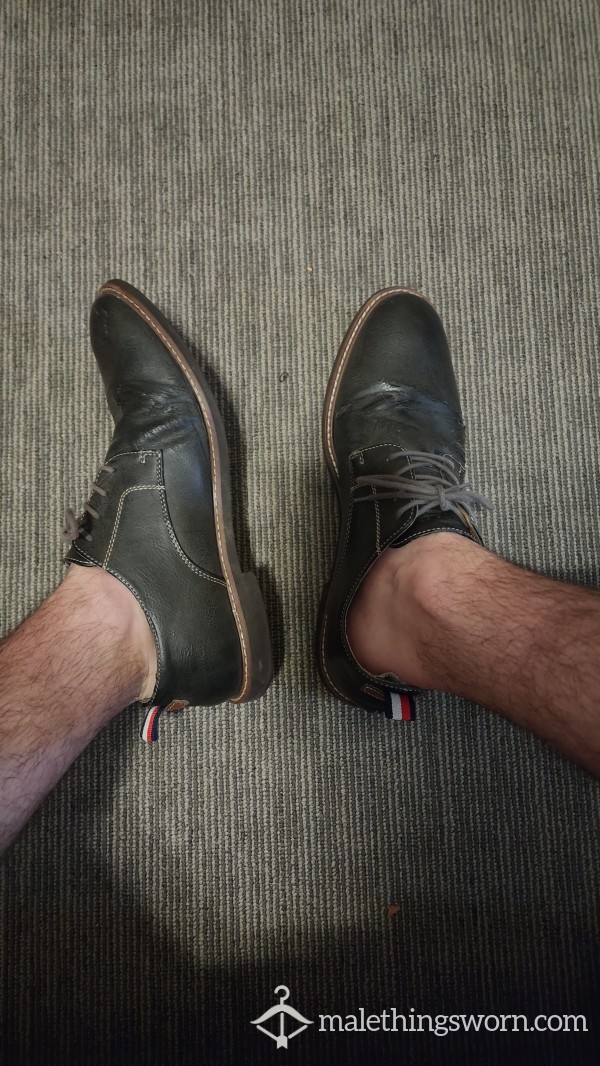 Well-Worn Tommy Hilfiger Dress Shoes