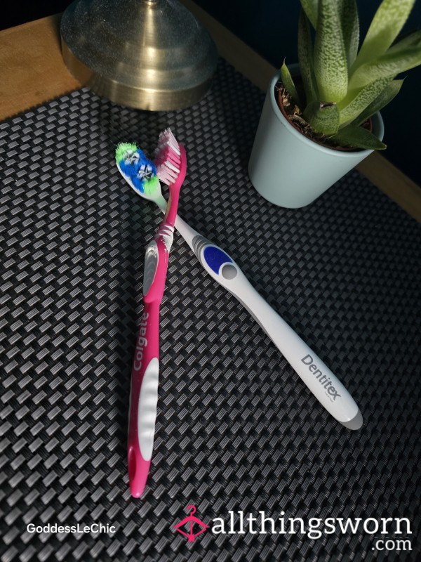 His Alpha Power & Her Goddess Glow: Used Toothbrushes Infused With Intimate Secrets