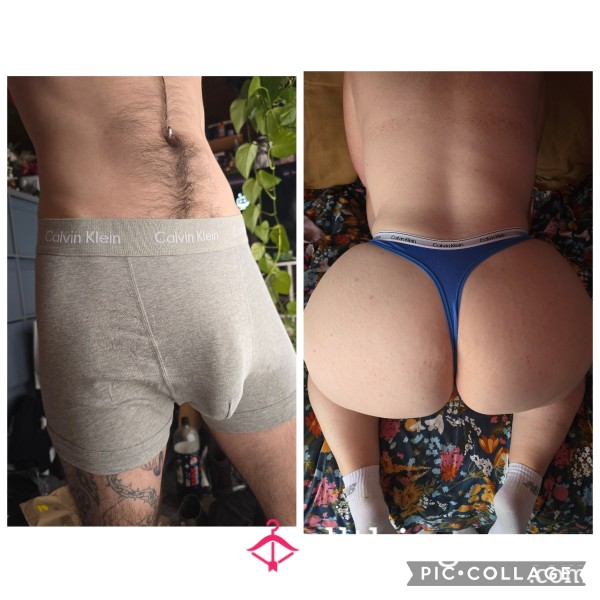 His & Hers CK Underwear 48 Hour Worn