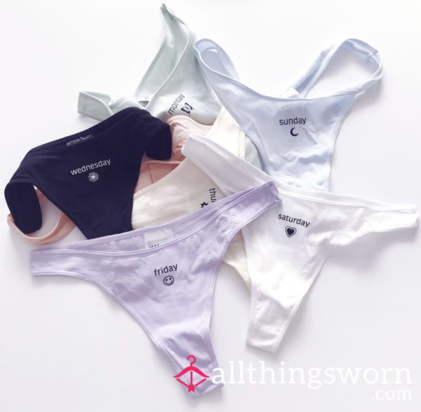 H&M Cotton Thongs