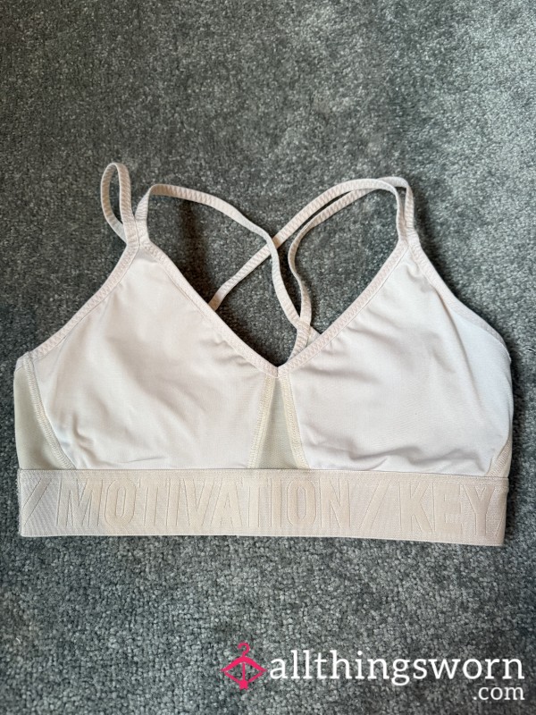 H&M Small Pale Pink Sweaty Sports Bra