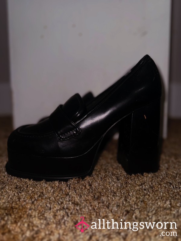 H&M Platform Loafers 🖤