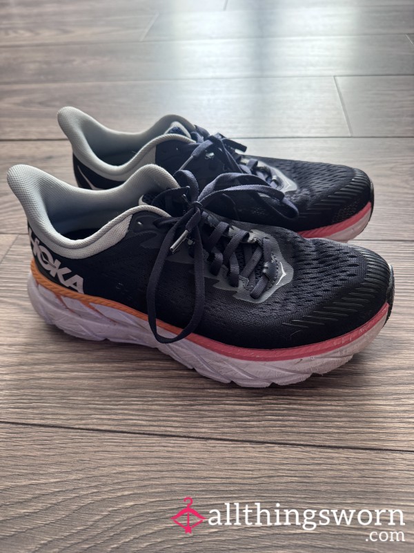 Hoka Clifton Blu/Wht/Pnk