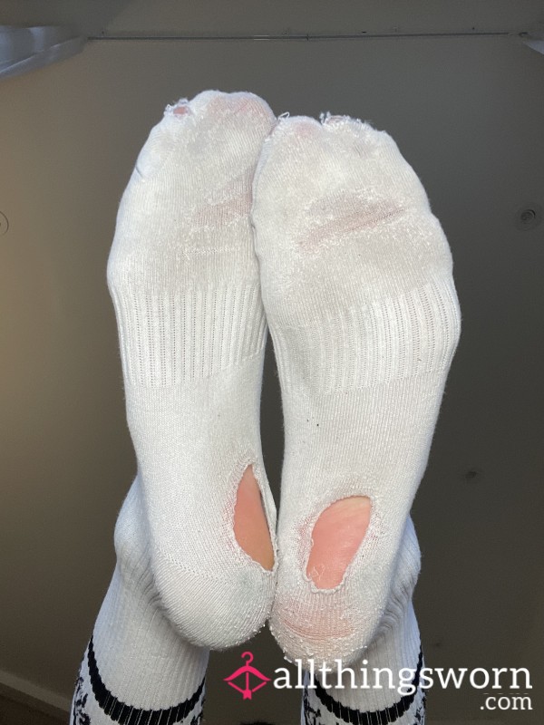 HOLED White Socks